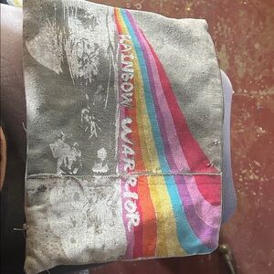 Magnolia Pearl Rainbow warrior zipper pouch